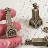 Tall Resin Tombstone