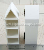 Tall House-Shaped Bookcase