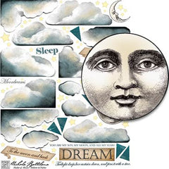 Theatre Clouds Collage Sheet