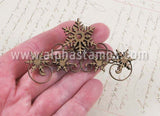 Snowflake Tin Topper