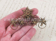 Snowflake Tin Topper