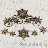 Snowflake Tin Topper