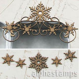 Snowflake Tin Topper