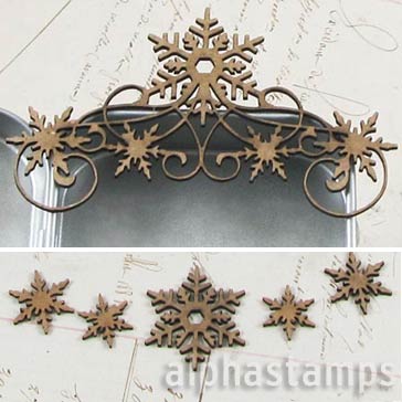 Snowflake Tin Topper