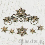 Snowflake Tin Topper
