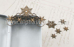 Snowflake Tin Topper