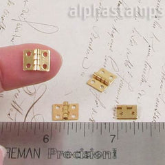 8x10mm Gold Hinges