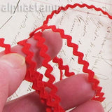 4mm Red Ric Rac Trim