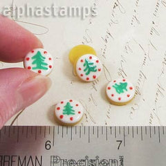 Frosted Christmas Tree Cookies