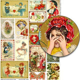 Valentine Kids Collage Sheet