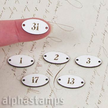 French Street Numerals