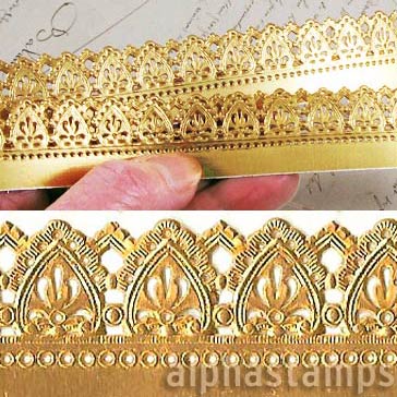 Wide Ornate Gold Dresden Borders