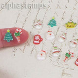 Mini Resin Christmas Embellishments