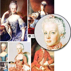 Young Marie Collage Sheet