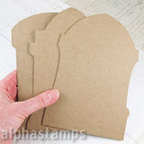 Large Chipboard Tombstone Set*