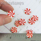 11mm Peppermint Candy Cabs*