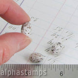 12mm Mini Speckled Bird Eggs