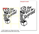 You Will Be Surprised Rubber Stamp