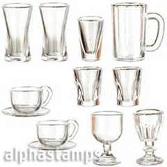Kitchen Glassware Set - 16 Pieces - SOLD OUT