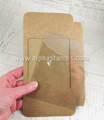 Small Paper Theatre Box - Clear Window Insert