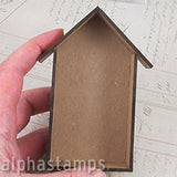 Mini House Shadowbox 1 - 4.25 Tall