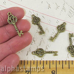 1 Inch Bronze Keys