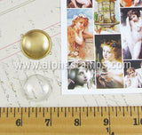 25mm Round Glass Cabochons