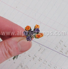 Mini Rose Buds - Purple