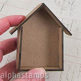 Mini House Shadowbox 2 - 3.25 Tall