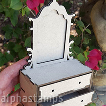 Gothic Dresser Kit * | Alpha Stamps Gothic Dresser Kit * | Alpha Stamps