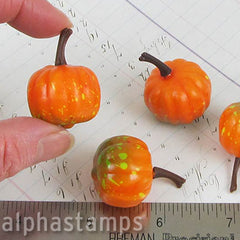 3D Pumpkin with Stem*