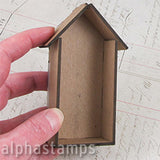 Mini House Shadowbox 4 - 4 Inches Narrow