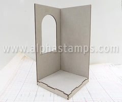 4x4 Corner Room Box with Window