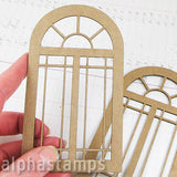 Set of 2 Arched Windows