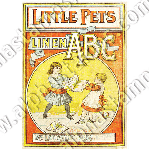 ABC Books #2 Collage Sheet | Alpha Stamps