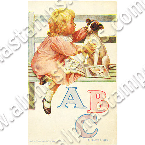 ABC Books #2 Collage Sheet | Alpha Stamps