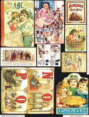 ABC Books #1 Collage Sheet