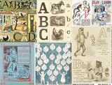 ABC Books #3 Collage Sheet