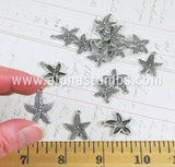 Antique Pewter Starfish Charm*