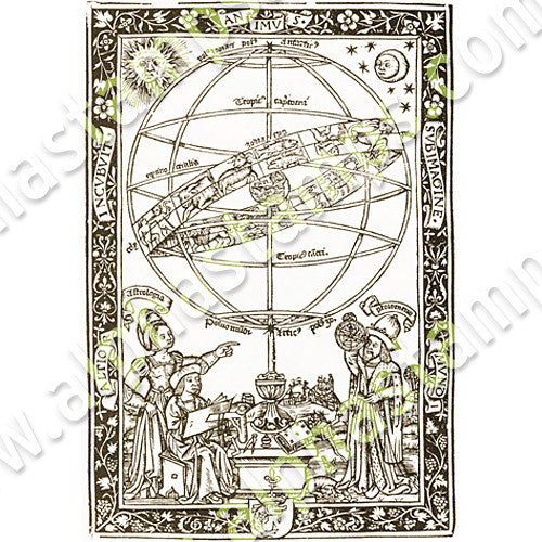 Alchemical Spheres Collage Sheet | Alpha Stamps