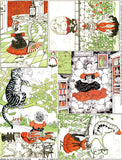 Alice in Green Collage Sheet