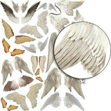 Angel Wings Collage Sheet