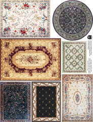 Aubusson Dollhouse Rugs Collage Sheet