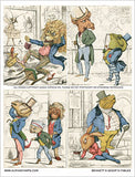 Bennett Aesop's Fables #1 Collage Sheet
