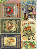 Bird Book Covers Collage Sheet