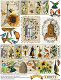 Birds and Bees Collage Sheet