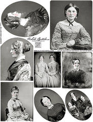 Blushing Ladies Collage Sheet