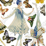 Butterfly Fairies #2 Collage Sheet