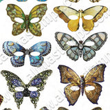 Butterfly Masks Collage Sheet
