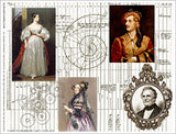 Charles Babbage Collage Sheet
